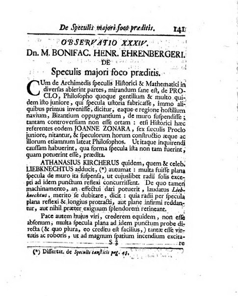 Acta physico-medica Academiae caesareae leopoldino-carolinae naturae curiosorum exhibentia ephemerides sive oservationes historias et experimenta a celeberrimis Germaniae et exterarum regionum viris habita et communicata..