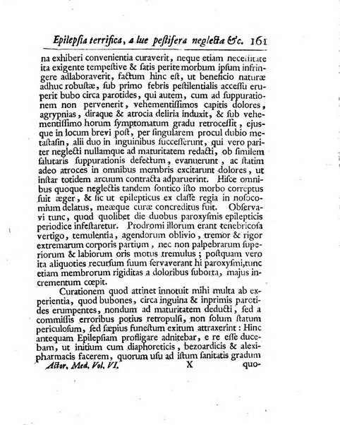 Acta physico-medica Academiae caesareae leopoldino-carolinae naturae curiosorum exhibentia ephemerides sive oservationes historias et experimenta a celeberrimis Germaniae et exterarum regionum viris habita et communicata..