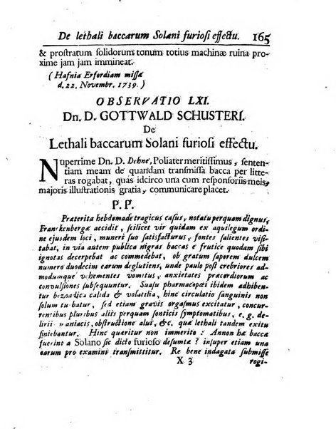 Acta physico-medica Academiae caesareae leopoldino-carolinae naturae curiosorum exhibentia ephemerides sive oservationes historias et experimenta a celeberrimis Germaniae et exterarum regionum viris habita et communicata..