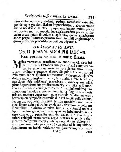 Acta physico-medica Academiae caesareae leopoldino-carolinae naturae curiosorum exhibentia ephemerides sive oservationes historias et experimenta a celeberrimis Germaniae et exterarum regionum viris habita et communicata..