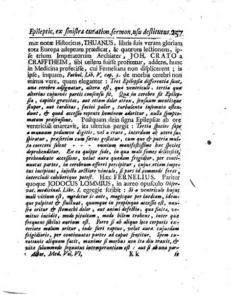 Acta physico-medica Academiae caesareae leopoldino-carolinae naturae curiosorum exhibentia ephemerides sive oservationes historias et experimenta a celeberrimis Germaniae et exterarum regionum viris habita et communicata..