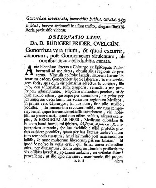 Acta physico-medica Academiae caesareae leopoldino-carolinae naturae curiosorum exhibentia ephemerides sive oservationes historias et experimenta a celeberrimis Germaniae et exterarum regionum viris habita et communicata..