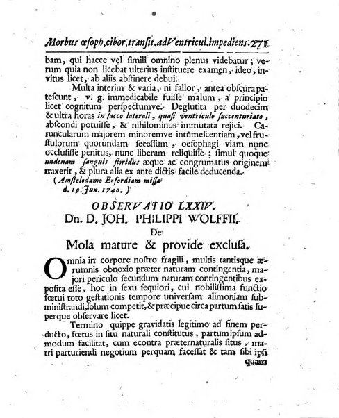 Acta physico-medica Academiae caesareae leopoldino-carolinae naturae curiosorum exhibentia ephemerides sive oservationes historias et experimenta a celeberrimis Germaniae et exterarum regionum viris habita et communicata..