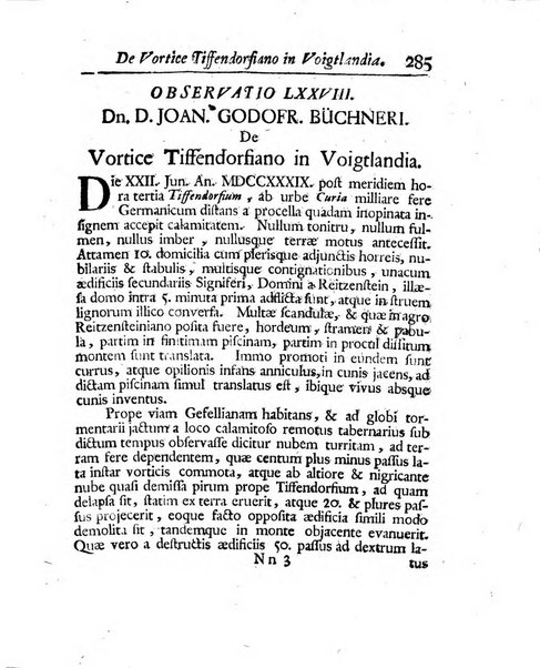 Acta physico-medica Academiae caesareae leopoldino-carolinae naturae curiosorum exhibentia ephemerides sive oservationes historias et experimenta a celeberrimis Germaniae et exterarum regionum viris habita et communicata..