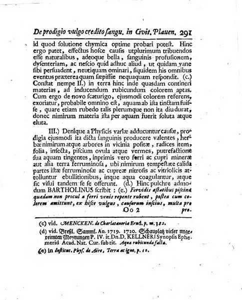 Acta physico-medica Academiae caesareae leopoldino-carolinae naturae curiosorum exhibentia ephemerides sive oservationes historias et experimenta a celeberrimis Germaniae et exterarum regionum viris habita et communicata..