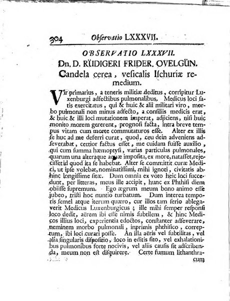 Acta physico-medica Academiae caesareae leopoldino-carolinae naturae curiosorum exhibentia ephemerides sive oservationes historias et experimenta a celeberrimis Germaniae et exterarum regionum viris habita et communicata..