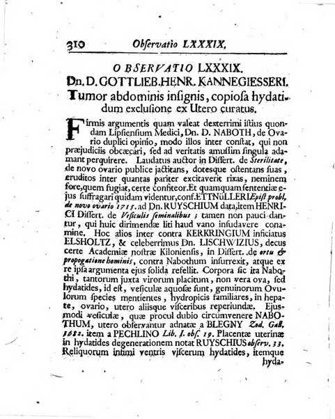 Acta physico-medica Academiae caesareae leopoldino-carolinae naturae curiosorum exhibentia ephemerides sive oservationes historias et experimenta a celeberrimis Germaniae et exterarum regionum viris habita et communicata..