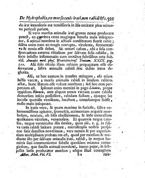 Acta physico-medica Academiae caesareae leopoldino-carolinae naturae curiosorum exhibentia ephemerides sive oservationes historias et experimenta a celeberrimis Germaniae et exterarum regionum viris habita et communicata..