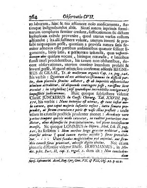 Acta physico-medica Academiae caesareae leopoldino-carolinae naturae curiosorum exhibentia ephemerides sive oservationes historias et experimenta a celeberrimis Germaniae et exterarum regionum viris habita et communicata..