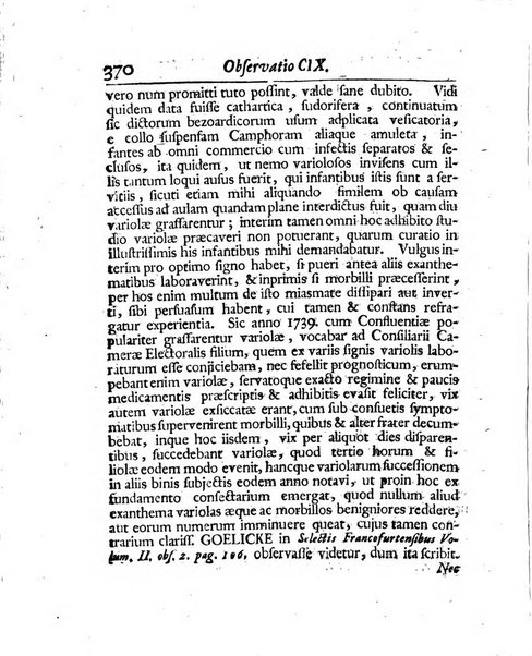 Acta physico-medica Academiae caesareae leopoldino-carolinae naturae curiosorum exhibentia ephemerides sive oservationes historias et experimenta a celeberrimis Germaniae et exterarum regionum viris habita et communicata..