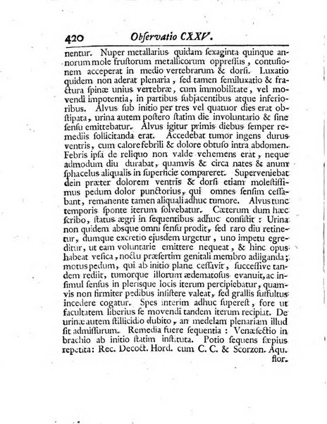 Acta physico-medica Academiae caesareae leopoldino-carolinae naturae curiosorum exhibentia ephemerides sive oservationes historias et experimenta a celeberrimis Germaniae et exterarum regionum viris habita et communicata..