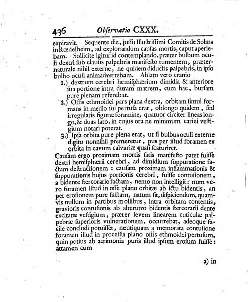 Acta physico-medica Academiae caesareae leopoldino-carolinae naturae curiosorum exhibentia ephemerides sive oservationes historias et experimenta a celeberrimis Germaniae et exterarum regionum viris habita et communicata..