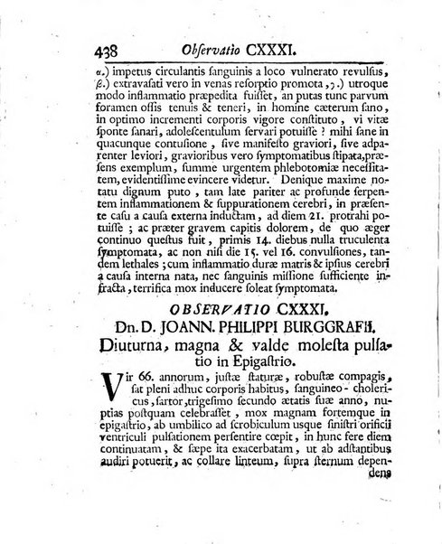 Acta physico-medica Academiae caesareae leopoldino-carolinae naturae curiosorum exhibentia ephemerides sive oservationes historias et experimenta a celeberrimis Germaniae et exterarum regionum viris habita et communicata..