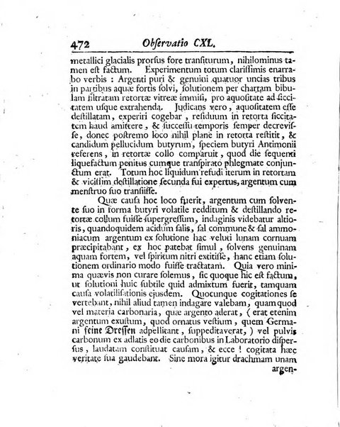 Acta physico-medica Academiae caesareae leopoldino-carolinae naturae curiosorum exhibentia ephemerides sive oservationes historias et experimenta a celeberrimis Germaniae et exterarum regionum viris habita et communicata..