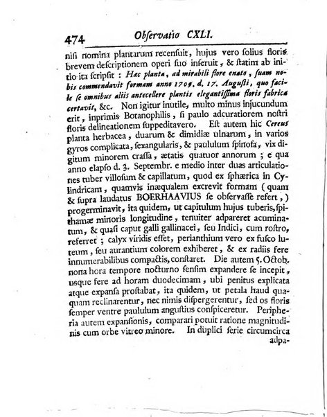 Acta physico-medica Academiae caesareae leopoldino-carolinae naturae curiosorum exhibentia ephemerides sive oservationes historias et experimenta a celeberrimis Germaniae et exterarum regionum viris habita et communicata..