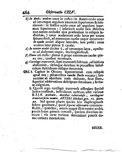 Acta physico-medica Academiae caesareae leopoldino-carolinae naturae curiosorum exhibentia ephemerides sive oservationes historias et experimenta a celeberrimis Germaniae et exterarum regionum viris habita et communicata..