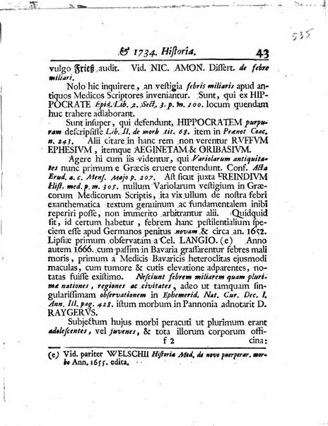 Acta physico-medica Academiae caesareae leopoldino-carolinae naturae curiosorum exhibentia ephemerides sive oservationes historias et experimenta a celeberrimis Germaniae et exterarum regionum viris habita et communicata..