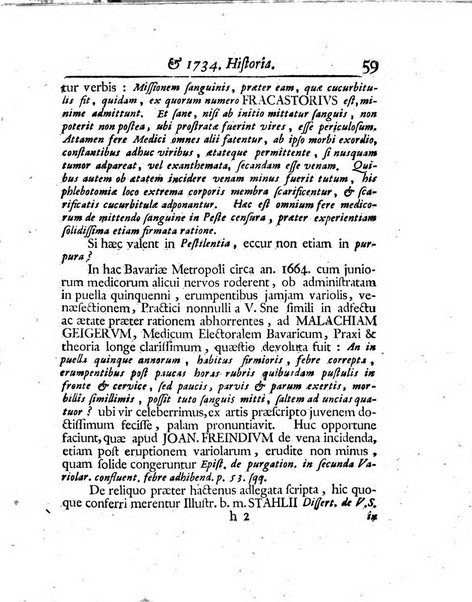 Acta physico-medica Academiae caesareae leopoldino-carolinae naturae curiosorum exhibentia ephemerides sive oservationes historias et experimenta a celeberrimis Germaniae et exterarum regionum viris habita et communicata..