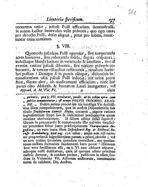 Acta physico-medica Academiae caesareae leopoldino-carolinae naturae curiosorum exhibentia ephemerides sive oservationes historias et experimenta a celeberrimis Germaniae et exterarum regionum viris habita et communicata..