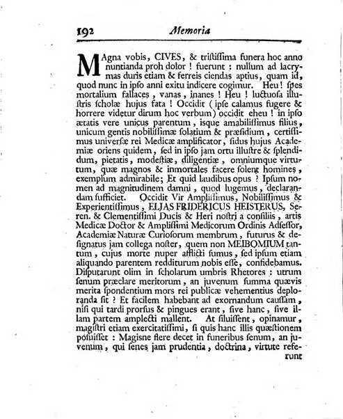 Acta physico-medica Academiae caesareae leopoldino-carolinae naturae curiosorum exhibentia ephemerides sive oservationes historias et experimenta a celeberrimis Germaniae et exterarum regionum viris habita et communicata..