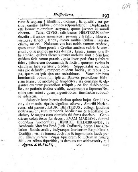 Acta physico-medica Academiae caesareae leopoldino-carolinae naturae curiosorum exhibentia ephemerides sive oservationes historias et experimenta a celeberrimis Germaniae et exterarum regionum viris habita et communicata..