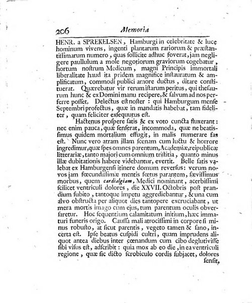 Acta physico-medica Academiae caesareae leopoldino-carolinae naturae curiosorum exhibentia ephemerides sive oservationes historias et experimenta a celeberrimis Germaniae et exterarum regionum viris habita et communicata..