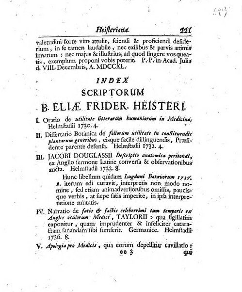 Acta physico-medica Academiae caesareae leopoldino-carolinae naturae curiosorum exhibentia ephemerides sive oservationes historias et experimenta a celeberrimis Germaniae et exterarum regionum viris habita et communicata..