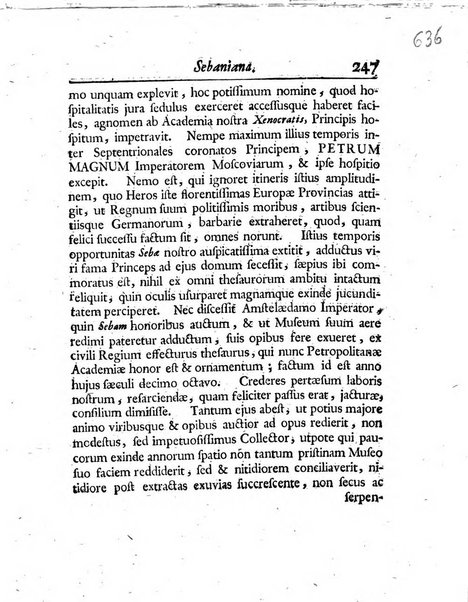 Acta physico-medica Academiae caesareae leopoldino-carolinae naturae curiosorum exhibentia ephemerides sive oservationes historias et experimenta a celeberrimis Germaniae et exterarum regionum viris habita et communicata..