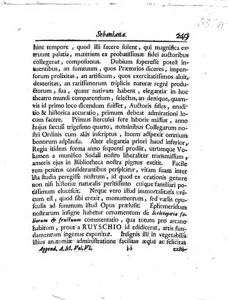 Acta physico-medica Academiae caesareae leopoldino-carolinae naturae curiosorum exhibentia ephemerides sive oservationes historias et experimenta a celeberrimis Germaniae et exterarum regionum viris habita et communicata..