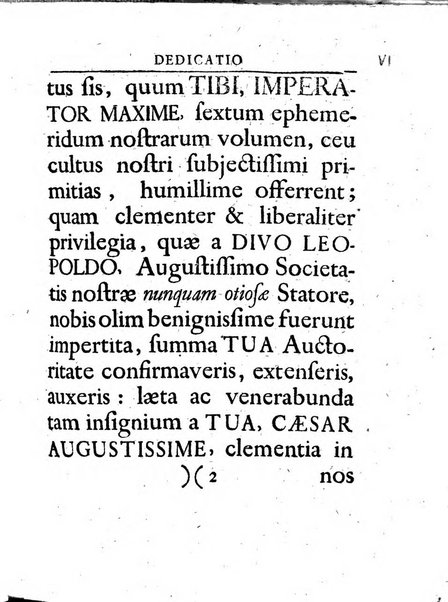 Acta physico-medica Academiae caesareae leopoldino-carolinae naturae curiosorum exhibentia ephemerides sive oservationes historias et experimenta a celeberrimis Germaniae et exterarum regionum viris habita et communicata..