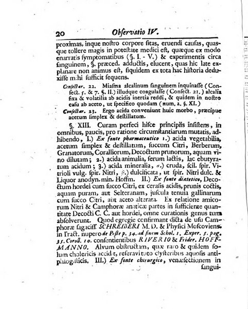 Acta physico-medica Academiae caesareae leopoldino-carolinae naturae curiosorum exhibentia ephemerides sive oservationes historias et experimenta a celeberrimis Germaniae et exterarum regionum viris habita et communicata..