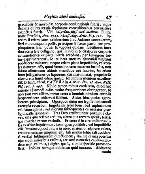 Acta physico-medica Academiae caesareae leopoldino-carolinae naturae curiosorum exhibentia ephemerides sive oservationes historias et experimenta a celeberrimis Germaniae et exterarum regionum viris habita et communicata..