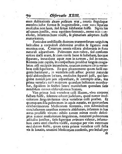 Acta physico-medica Academiae caesareae leopoldino-carolinae naturae curiosorum exhibentia ephemerides sive oservationes historias et experimenta a celeberrimis Germaniae et exterarum regionum viris habita et communicata..