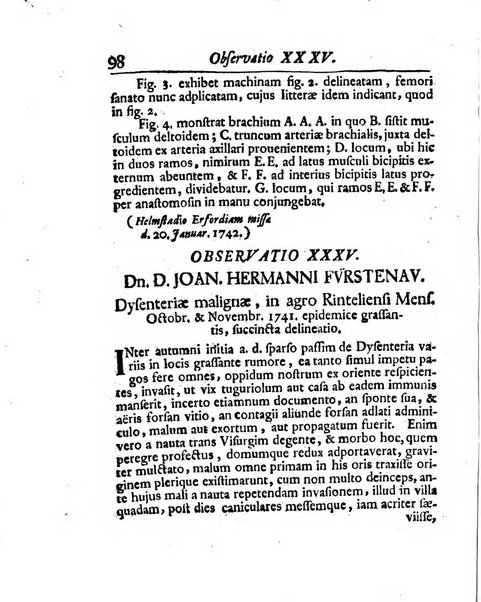 Acta physico-medica Academiae caesareae leopoldino-carolinae naturae curiosorum exhibentia ephemerides sive oservationes historias et experimenta a celeberrimis Germaniae et exterarum regionum viris habita et communicata..