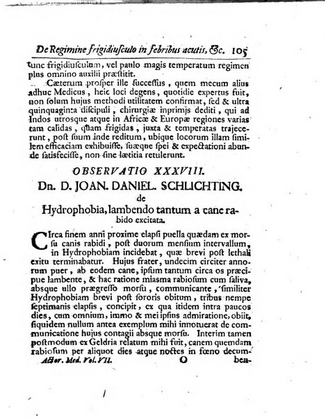 Acta physico-medica Academiae caesareae leopoldino-carolinae naturae curiosorum exhibentia ephemerides sive oservationes historias et experimenta a celeberrimis Germaniae et exterarum regionum viris habita et communicata..