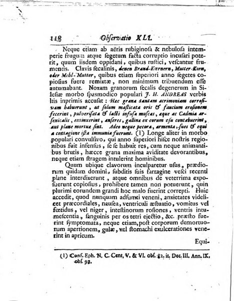 Acta physico-medica Academiae caesareae leopoldino-carolinae naturae curiosorum exhibentia ephemerides sive oservationes historias et experimenta a celeberrimis Germaniae et exterarum regionum viris habita et communicata..