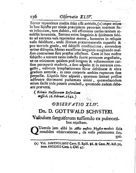 Acta physico-medica Academiae caesareae leopoldino-carolinae naturae curiosorum exhibentia ephemerides sive oservationes historias et experimenta a celeberrimis Germaniae et exterarum regionum viris habita et communicata..