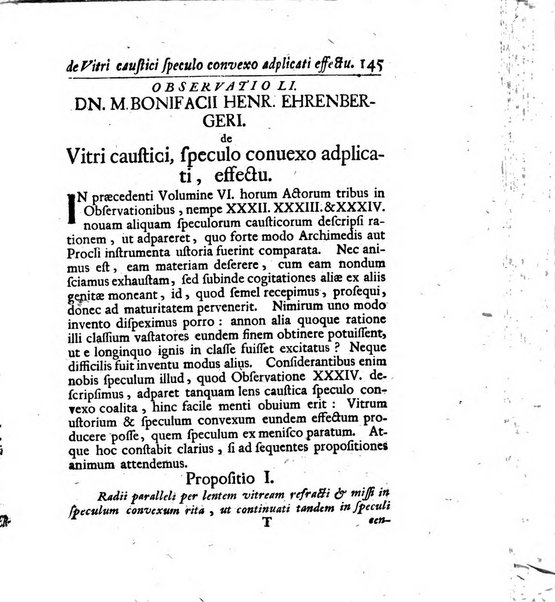 Acta physico-medica Academiae caesareae leopoldino-carolinae naturae curiosorum exhibentia ephemerides sive oservationes historias et experimenta a celeberrimis Germaniae et exterarum regionum viris habita et communicata..