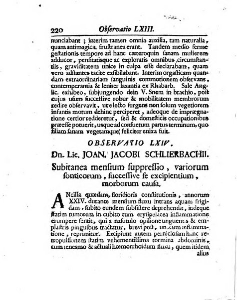 Acta physico-medica Academiae caesareae leopoldino-carolinae naturae curiosorum exhibentia ephemerides sive oservationes historias et experimenta a celeberrimis Germaniae et exterarum regionum viris habita et communicata..