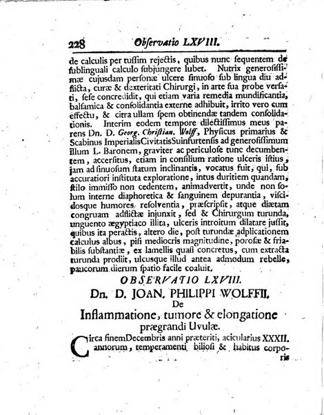 Acta physico-medica Academiae caesareae leopoldino-carolinae naturae curiosorum exhibentia ephemerides sive oservationes historias et experimenta a celeberrimis Germaniae et exterarum regionum viris habita et communicata..