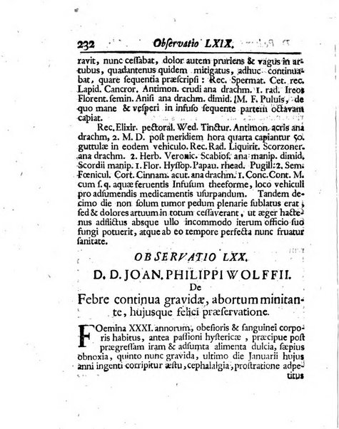 Acta physico-medica Academiae caesareae leopoldino-carolinae naturae curiosorum exhibentia ephemerides sive oservationes historias et experimenta a celeberrimis Germaniae et exterarum regionum viris habita et communicata..