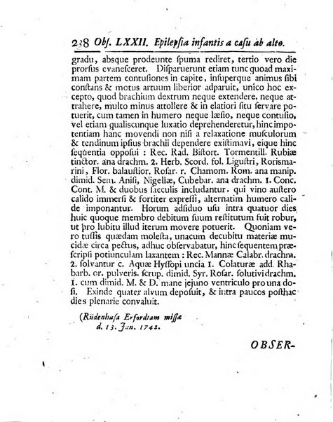 Acta physico-medica Academiae caesareae leopoldino-carolinae naturae curiosorum exhibentia ephemerides sive oservationes historias et experimenta a celeberrimis Germaniae et exterarum regionum viris habita et communicata..