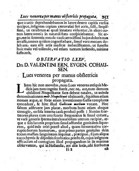 Acta physico-medica Academiae caesareae leopoldino-carolinae naturae curiosorum exhibentia ephemerides sive oservationes historias et experimenta a celeberrimis Germaniae et exterarum regionum viris habita et communicata..