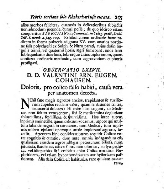 Acta physico-medica Academiae caesareae leopoldino-carolinae naturae curiosorum exhibentia ephemerides sive oservationes historias et experimenta a celeberrimis Germaniae et exterarum regionum viris habita et communicata..