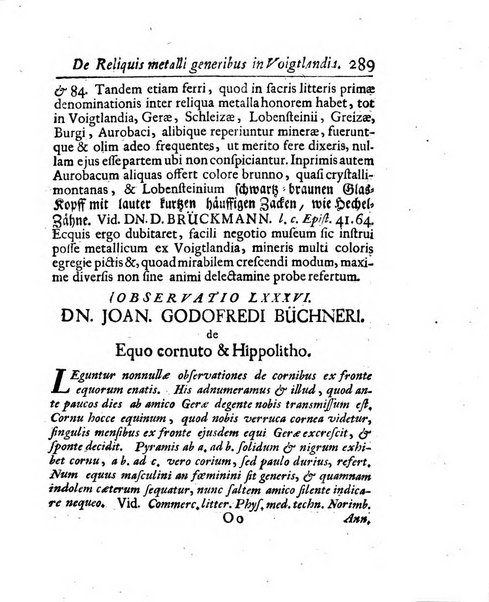 Acta physico-medica Academiae caesareae leopoldino-carolinae naturae curiosorum exhibentia ephemerides sive oservationes historias et experimenta a celeberrimis Germaniae et exterarum regionum viris habita et communicata..