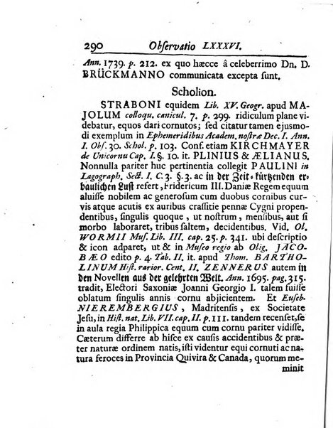 Acta physico-medica Academiae caesareae leopoldino-carolinae naturae curiosorum exhibentia ephemerides sive oservationes historias et experimenta a celeberrimis Germaniae et exterarum regionum viris habita et communicata..