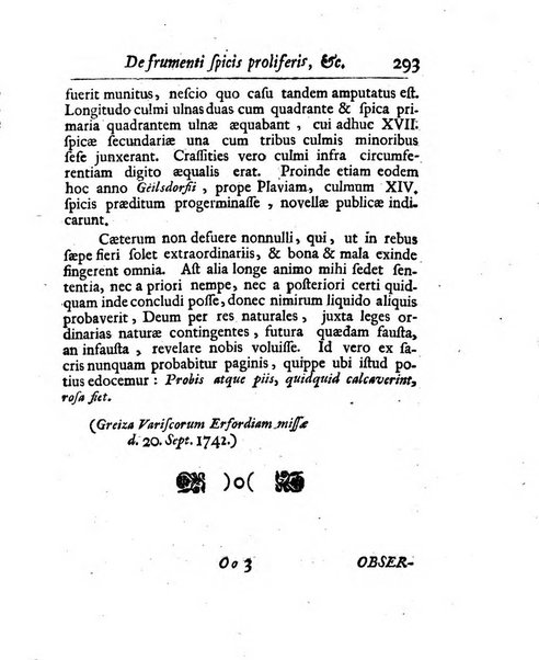 Acta physico-medica Academiae caesareae leopoldino-carolinae naturae curiosorum exhibentia ephemerides sive oservationes historias et experimenta a celeberrimis Germaniae et exterarum regionum viris habita et communicata..