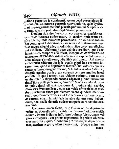 Acta physico-medica Academiae caesareae leopoldino-carolinae naturae curiosorum exhibentia ephemerides sive oservationes historias et experimenta a celeberrimis Germaniae et exterarum regionum viris habita et communicata..