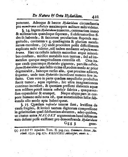 Acta physico-medica Academiae caesareae leopoldino-carolinae naturae curiosorum exhibentia ephemerides sive oservationes historias et experimenta a celeberrimis Germaniae et exterarum regionum viris habita et communicata..