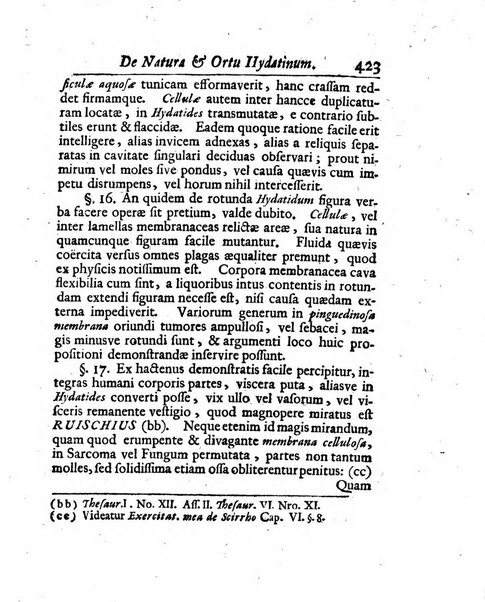 Acta physico-medica Academiae caesareae leopoldino-carolinae naturae curiosorum exhibentia ephemerides sive oservationes historias et experimenta a celeberrimis Germaniae et exterarum regionum viris habita et communicata..